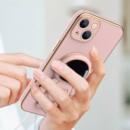 Coque de Téléphone 3D Astronaute Antichoc – Support Électroplaqué Anti-Drop